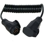 Rallonge de cble de raccordement 2 m 13 broches vers 13 broches pour remorque, bateau, remorque, caravane, ...
