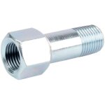 Rallonge de graisseur universelle m�le bsp 1 / 4 inch par femelle m10 longuer 20mm raccord embout graissage ...