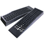 Rampes d'accès 2 pièces en plastique, rampe de chargement charges lourdes 3 t cales de trottoir, plate ... Rampes d'accès 2 pièces en plastique, rampe de chargement charges lourdes 3 t cales de trottoir, plate ...