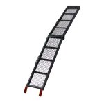 Le poisson qui jardine - rampe de chargement noire moto pliable 340 kg 203 cm de long