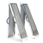 Euro vanadium - rampe de chargement pliable - charge max 400 kg - en acier galvanis�