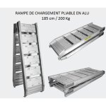 Bigb - rampe de chargement pliable en alu 182 cm 200kg