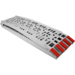 Wiltec rampe de chargement pliable 2260 x 295 mm ? capacit� de charge max. 410 kg ? en aluminium ? profil ...