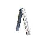 Sideris - rampe de chargement pliante en aluminium longueur 2 mtres