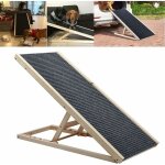 Dayplus - rampe pour chien rampe pour chien de compagnie hauteur rglable tapis antidrapant escalier ...
