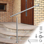 Rampe d'escalier en acier affiné rambarde main courante balustrade escalier pied de support 180cm - swanew ... Rampe d'escalier en acier affiné rambarde main courante balustrade escalier pied de support 180cm - swanew ...