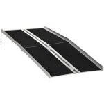 Rampe de fauteuil roulant rampe de chargement rampe d'accès antidérapante pliable avec bordures de sécurité ... Rampe de fauteuil roulant rampe de chargement rampe d'accès antidérapante pliable avec bordures de sécurité ...