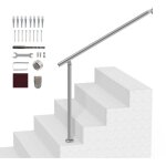 Rampes pour marches exterieures , kit de garde - corps de terrasse de 39, 4 po / 100 cm a montage mural ...