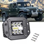 Rampe de phare led, 5 pouces 39w , projecteurs lumi�re feux de travail pour offroad voiture camions suv ...