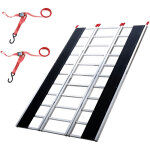 Rampes pliables extra larges en aluminium vevor 85' x 54', capacite de 1 500 lb, rampes de chargement ...