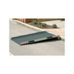 Rampe de chargement - matisere - rampe pmr r�glable longueur 800mm / largeur 760mm - hauteur � franchir ...