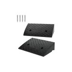 Naizy - rampes de trottoir en caoutchouc 47 x 31 x 10, 5 cm portable 2x antidérapante rampe d'accès pour ... Naizy - rampes de trottoir en caoutchouc 47 x 31 x 10, 5 cm portable 2x antidérapante rampe d'accès pour ...