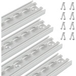 Randaco 4x set de rail, aluminium, arrimage du chargement
