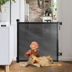 Randaco barri�re de s�curit� extensible, barri�re d'escalier, barri�re de s�curit�, pour b�b� et animaux ...
