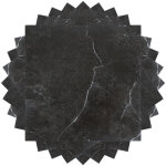 Randaco dalles de sol pvc adh�sives - 5 boites de 55 dalles vinyle auto - adh�sives - marbre noir - ca. ...
