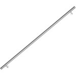 Randaco - einfeben main courante inox rampe d'escalier rond int�rieur & ext�rieur � 42 mm support mural ...