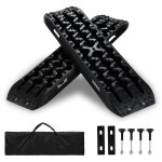 Randaco pneus de voiture urgence plaques de sable neige 2x aide au d�marrage tapis d'adh�rence boue sable ...