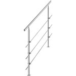 Randaco rampe d'escalier ext�rieure en inox pour ext�rieur ensemble pour escaliers balustrade jardin ...