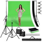Swanew 2x3m photographie fond toile de fond support systme kit support de toile de fond rglable photo ...
