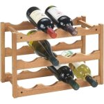 Range bouteille, �tag�re � vin, casier � bouteilles, capacit� 12 bouteilles, bois, norway