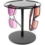 Rangement lunette de soleil rotatif  360 - presentoir lunettes noir en acrylique pour 15 lunettes - ...
