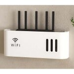 Rangement mural routeur, support box internet, parfait pour ranger sa box et tout les fils