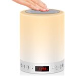 Rapanda - 5 en 1 lampe de chevet tacile rechargeable portable, veilleuse led lampe de table enfant enceinte ...