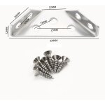 Rapanda - connecteur d'angle de meuble universel 20 pi�ces, support d'angle triangulaire multifonctionnel ...