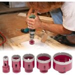 Foret  matriaux dlicats pour perceuse forets diamant 40mm trpans de forage avec filetage m14 pour ...