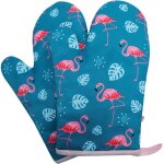 Rapanda - gant anti - chaleur gant de cuisine, gant four manique four oven mitts oven gloves flamingo ...