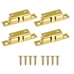 Rapanda - loqueteau pour meuble, lot de 4 loquets de tension d'armoire pour porte de placard, quincaillerie ...