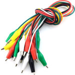 Rapanda - multim�tre, ohmm�tre et amp�rem�tre 10 pi�ces pinces crocodile avec c�ble, pince crocodile ...