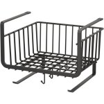 Rapanda - panier de tiroir, avec crochet porte - serviettes en papier organisateur de rangement sous ...