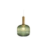 Rapanda - suspension luminaire industrielle lustre vintage douille e27 abat jour plafond suspension vert, ...
