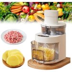 Rpe  fromage lectrique avec rcipient, hachoir  viande 300 w, hachoir lectrique avec 4 lames remplaables ...