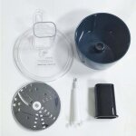 R�pe et trancheuse � l�gumes multifonctions, compatible avec les robots tm5 et tm6, lavable au lave - ...