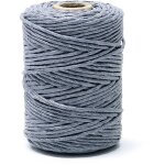 Raphia post - consommation 200gr 1, 7mm gris - 120 m