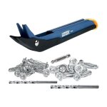 Xp10 pince  cheville - fixation murale usage occasionel - pince  expansion pour chevilles m4 m5 - kit ...