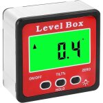 Rapporteur d'angle numerique, lcd inclinometre magnetique, inclinomtre numrique 4 x 90, niveau digital ...