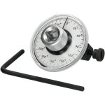 Rapporteur d'angle de rotation de voiture, instrument de mesure d'angle 360�, goniom�tre 1 / 2 , cl� ...