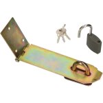 Kotarbau - raquette avec cadenas - 3 tailles différentes - jaune - galvanisé - charnières de trop - plein ... Kotarbau - raquette avec cadenas - 3 tailles différentes - jaune - galvanisé - charnières de trop - plein ...