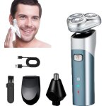 Rasoir electriques hommes, 3 in 1 tondeuse barbe homme avec tondeuse de pr�cision, rasoir �lectrique ...