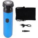 Rasoir �lectrique mini portable pour hommes avec t�te de rasoir rotative - machine � cheveux autonome ...