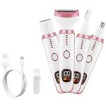 Rasoir �lectrique unisexe (avec affichage led), mod�le 2025, rasoir utilisable sur peau s�che ou humide, ...