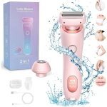 Rasoir glide pro 3. 0, rasoir dusk pour les femmes, duskofficial - 2 en 1 silk glide pro rasoir �lectrique, ...