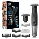 Rasoir pour hommes braun series x xt5110 5 + 1 45 min autonomie du rasoir