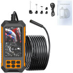 Rastky cam�ra endoscopique �tanche ip68 avec 8 lumi�res led r�glables, endoscope serpent semi - rigide ...