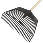 Rteau et fourche  feuilles combins largeur de travail 600 mm longueur des dents 140 mm 26 dents sans ...