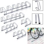 Rtelier vlos en acier pour 2 - 6 vlos. fixation au sol. antirouille et peu encombrant. ratelier familial ...