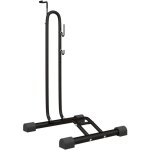 Rtelier vlo - porte - vlo autoportant - compatible roues 6 - 28 pouces - antidrapant - mtal noir ...